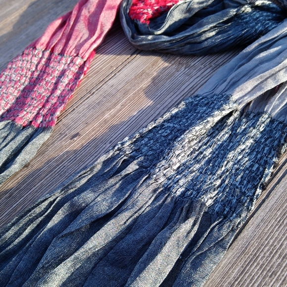 Lightweight Stretchy Fringe Scarf - Picture 7 of 8
